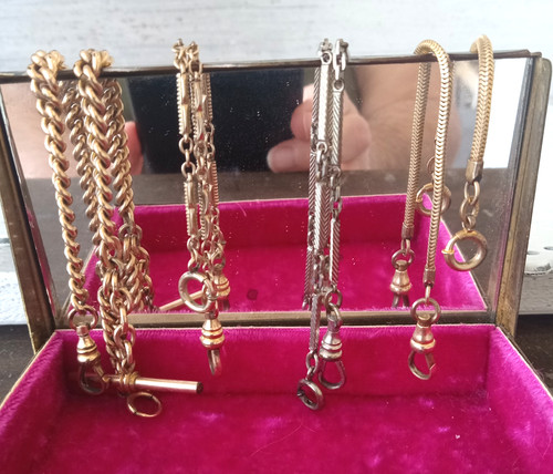 Lotto catene per orologio - lotto,