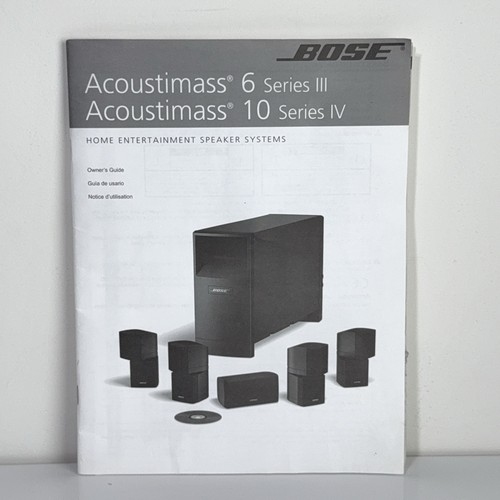 Bose acoustimass serie - bose,