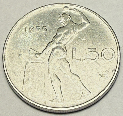 1955 italy lire - r,