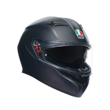 Casco Moto Integrale AGV K3 E2206 Matt Black Nero Opaco