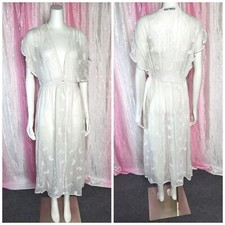 Zara Ivory Long Sheer