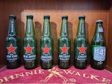 Bottiglie Heineken (Vuote) Edizione Limitata - Vari Set (12 Bottiglie Totali)