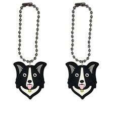 Bicchiere cane collie catena