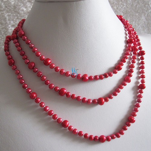 Collana perle acqua dolce - collana,