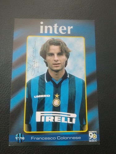 Inter calcio cartolina - , f.c.