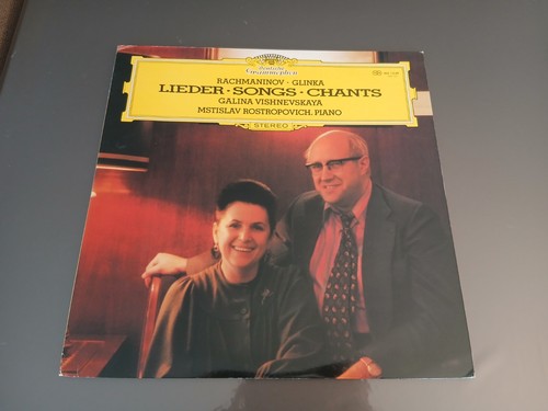 Rachmaninov glinka songs - lp,
