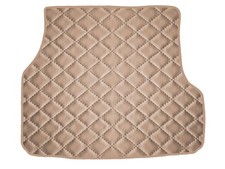 Beige Scuro EcoPelle Trapuntata Tappeto bagagliaio per VW Passat B4 SW 1988-1997