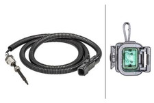HELLA Sensore, temperatura gas