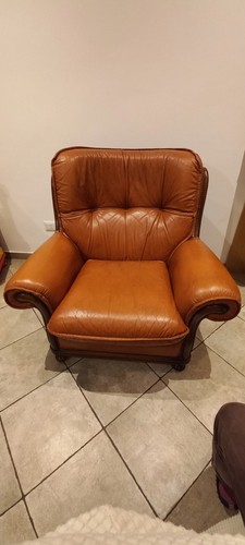 Coppia poltrone pelle - in,