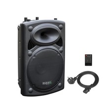 IBIZA SLK15A-BT ALTOPARLANTE ATTIVO 15" 800W DJ PARTY DISCO CLUB IMPIANTO SCATOLA MUSICA