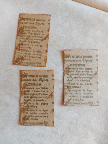 Lotto tesserine celline - lotto, 3