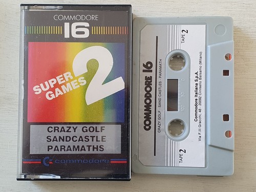 Commodore c16 super games - super,
