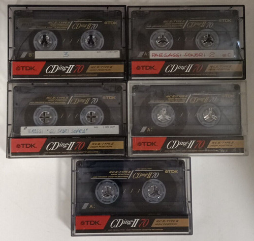 Lotto tdk cding 70 1990 - lotto, 5x