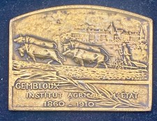 MEDAGLIA/PLACCA BRONZO BASTIN