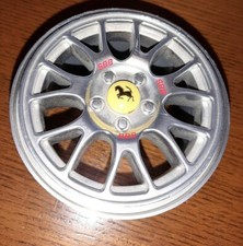 FERRARI 430 , 360 BBS ALLOY WHEEL , SAMPLE , PLASTIC  SAMPLE ALLOY WHEEL 12 cm 