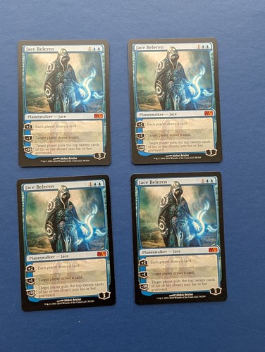 Mtg jace beleren core set - mtg, x4: