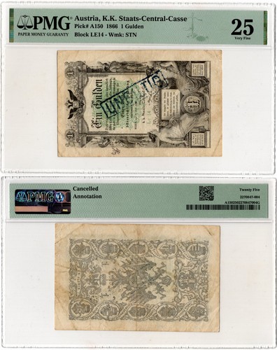 Austria gulden 1866 - -,