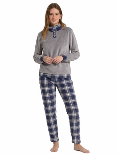 Tuta homewear pigiama pile - tuta, in