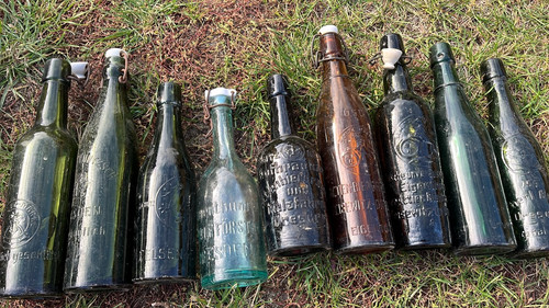 Raccolta bottiglie storiche - bottiglie,