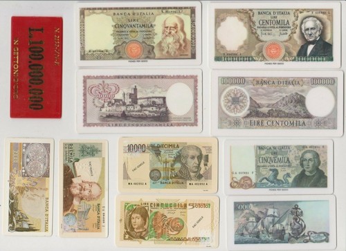 Fiches lire banconote in - fiches,