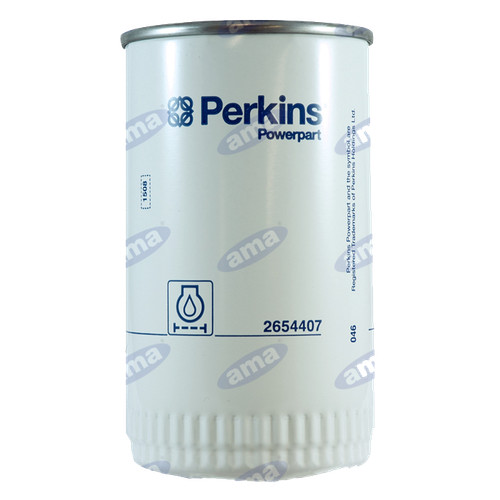 Filtro olio motore perkins - filtro,