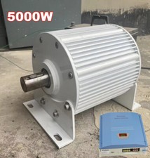 Generatore magnetico permanente 5000W 333rpm alternatore e regolatore di carica fuori rete