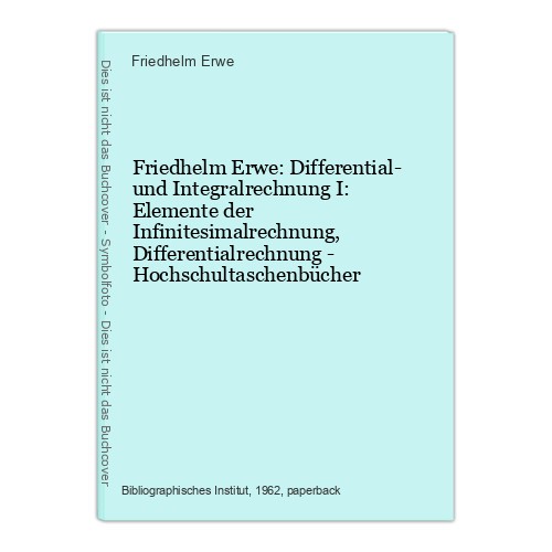 Friedhelm erwe differential - erwe:, differential-