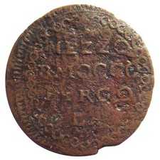 1798 Pergola (Repubblica Romana) 1/2 Baiocco - Stati Italiani - Italia - Mezzo