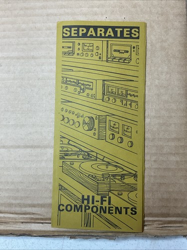 Vintage separate fi - vintage, hi-fi