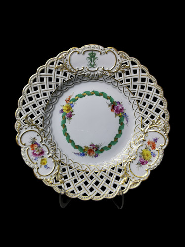 Meissen piatto rotondo - meissen,