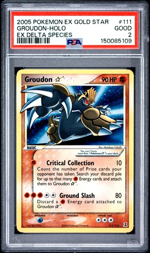 Psa groudon holo 111 113 - 2,