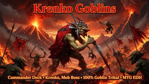 Edh krenko goblins mazzo mtg - edh,
