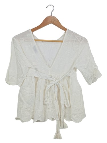 Zara camicetta donna bianca - donna,