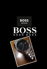 Orologio uomo acciaio HUGO BOSS ref. HB 48.1.14.211, usato, TOP!