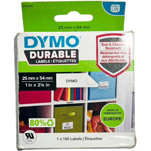 Dymo durable labels 25mm - durable,