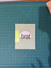 Charli XCX Brat Zine CD and Book / With Misprint CD / Ultra rare