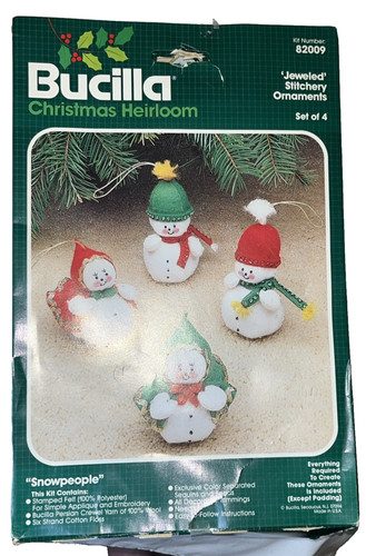 Bucilla christmas cimelio kit - christmas,