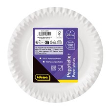 58250 Piatti per feste bianchi