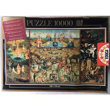 PUZZLE  EDUCA, 10000 PEZZI, IL GIARDINO DELLE DELIZIE - Hieronymus Bosch.