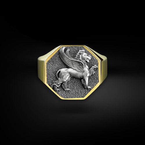 Anello uomo argento - anello,
