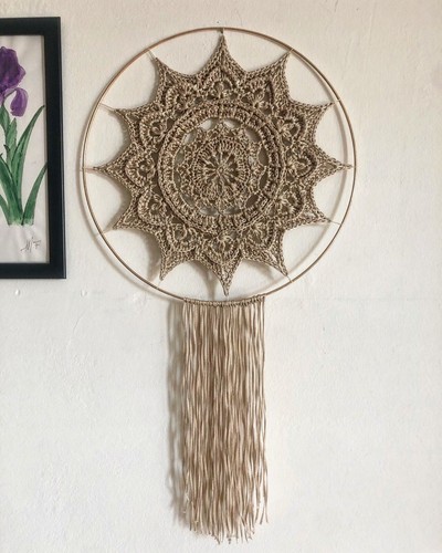 Mandala all uncinetto - all’,