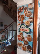 Tabella Sanson Gelati Pubblicitaria Anni 70-80 Vintage Gelato Listino