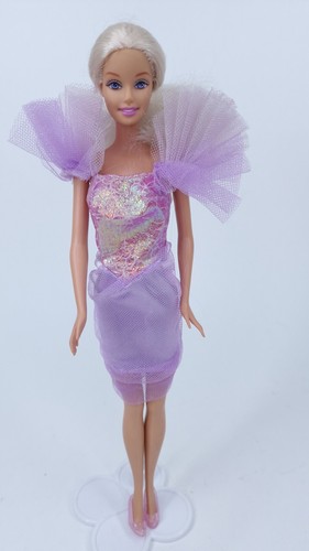 Barbie bambola viola - , vestito