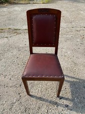 SEDIA DECO 1930 IN MOGANO