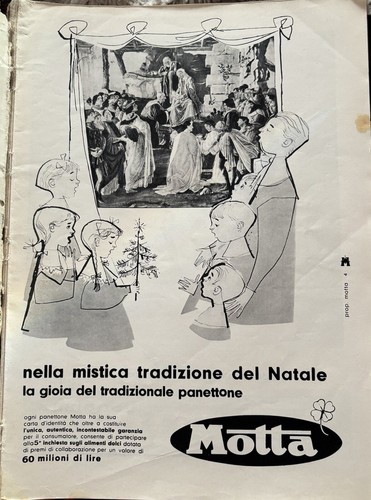 Panettone motta presepe - motta,