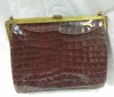 borsa vera pelle  coccodrillo