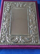 Agendina rubrica telefonica con placca in argento 925