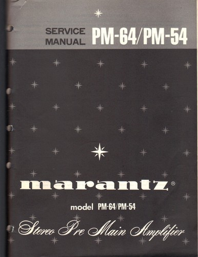 Marantz manuale servizio - marantz,
