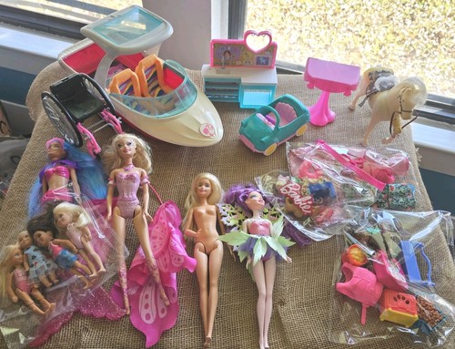Lotto pezzi barbie - di, 30+