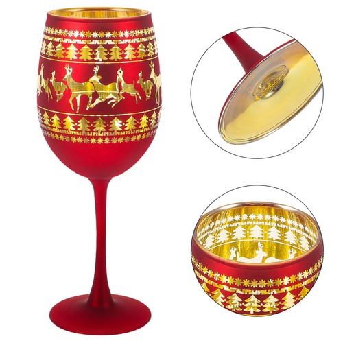 Bicchieri vino natalizi - natalizi, tazze